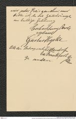 Nachlass Franz Steindachner, Brief von Gustav Hopke an Franz Steindachner (22.09.1896), Inv.Nr. 238.05, Seite 2